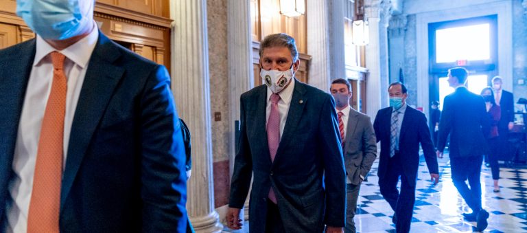 ‘Bulls***’: Joe Manchin dismisses report he’s considering leaving Democratic Party