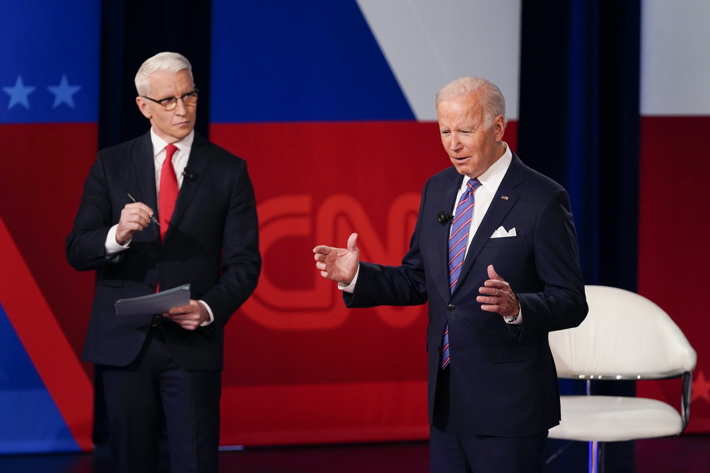 Biden ‘positively’ would consider National Guard to help with supply chains