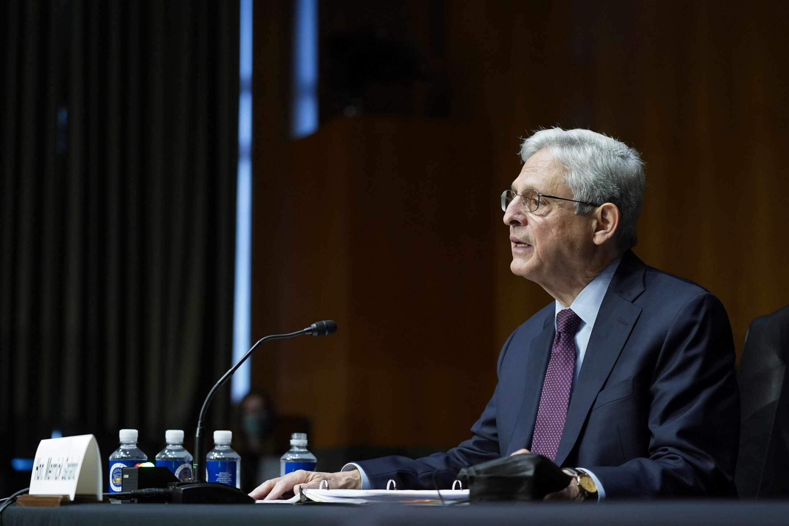 Merrick Garland repeatedly spars with Ted Cruz on whether he sought ethics review