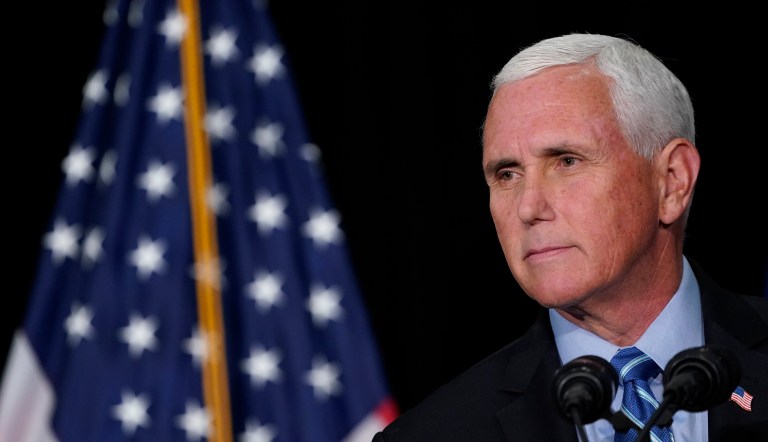 Praise the dutiful bravery of Mike Pence