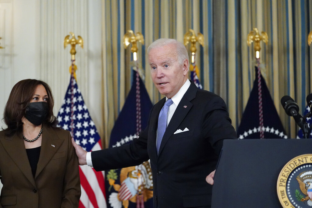 White House sidesteps question over whether Biden would back Harris for president