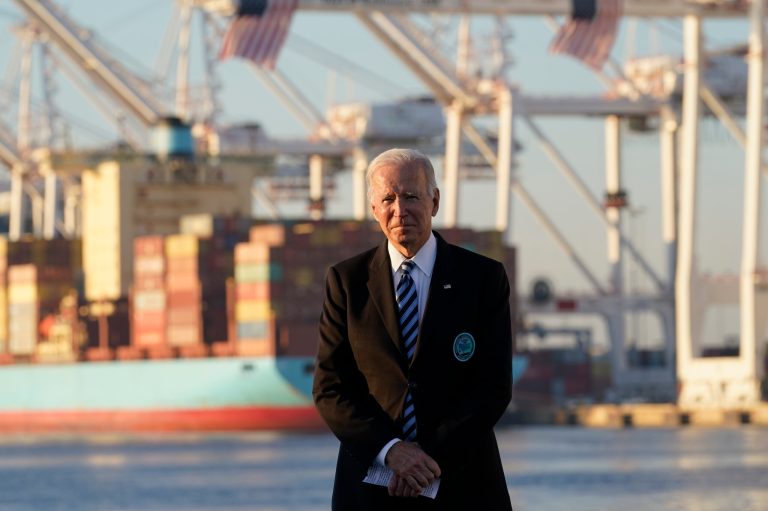 White House starts infrastructure victory lap by Bidensplaining supply chains in Baltimore
