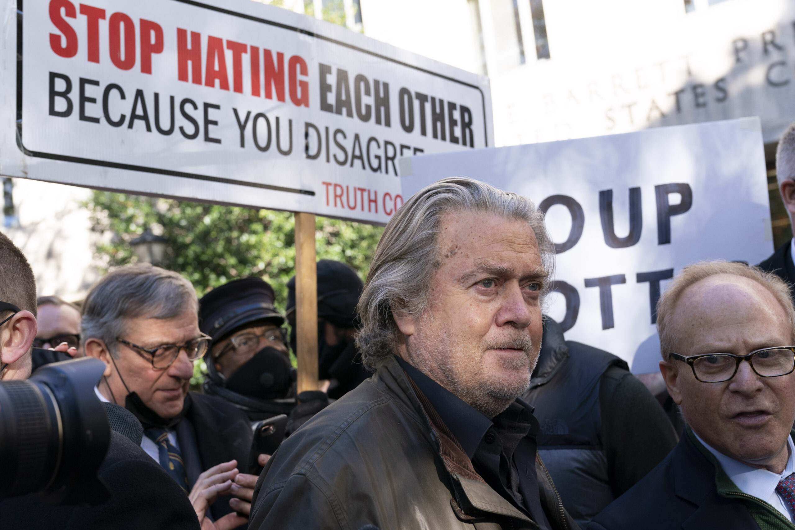Judge rules Bannon can’t use key defense in Jan. 6 contempt case