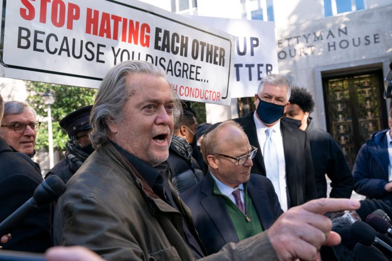Steve Bannon pleads not guilty to contempt of Congress charges