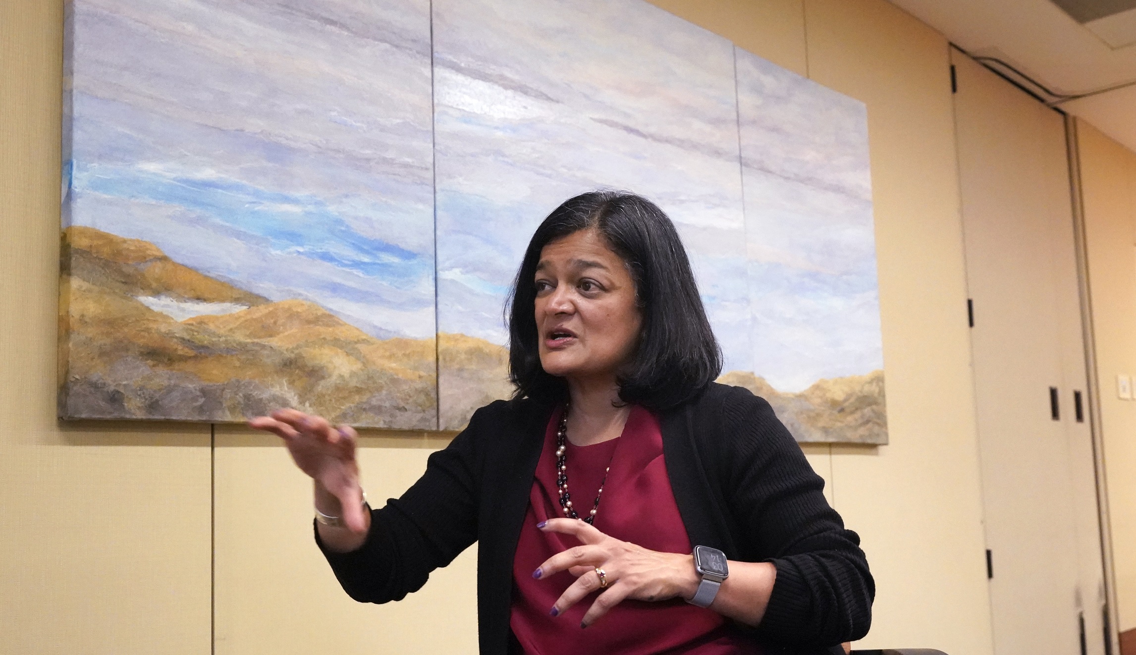 Rep. Jayapal fails with radical tactics on a radical spending bill
