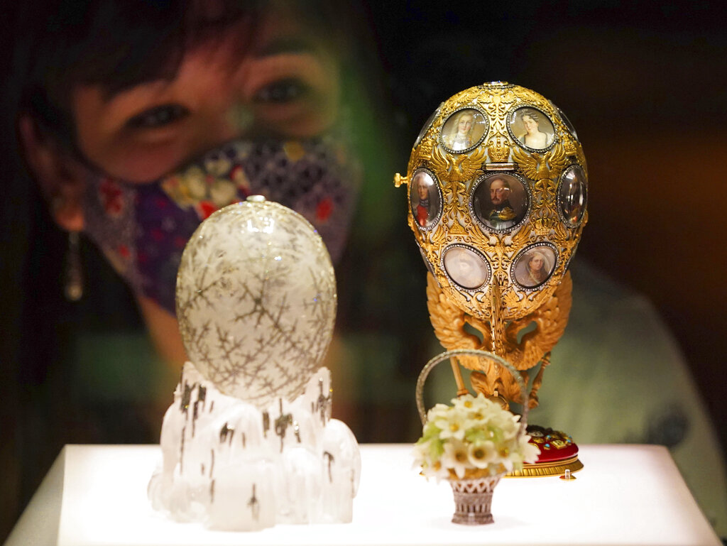 Possible Faberge egg recovered from Russian oligarch’s superyacht