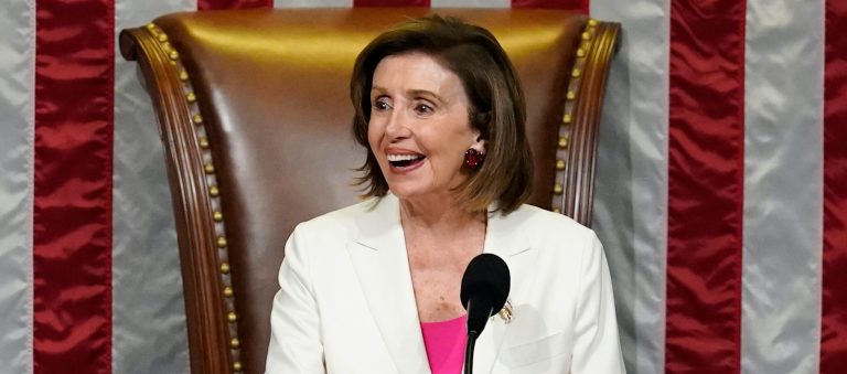 Pelosi mocks McCarthy overnight speech to stall Biden spending bill vote