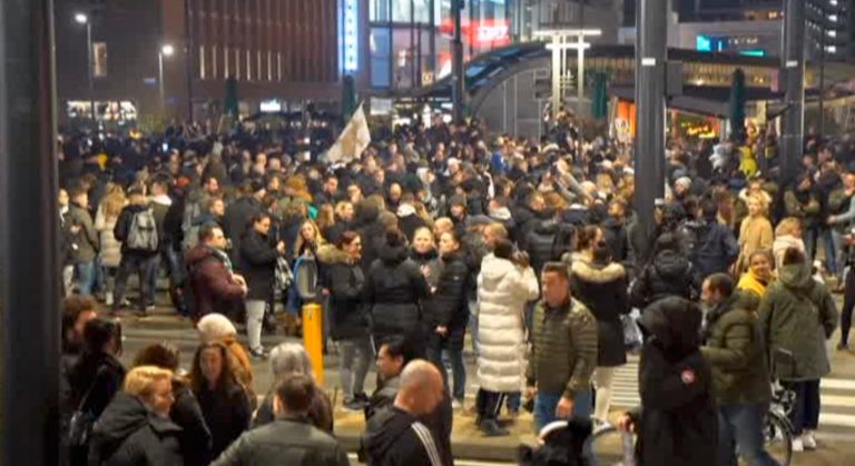 ‘Orgy of violence’: Dutch police open fire on rioters