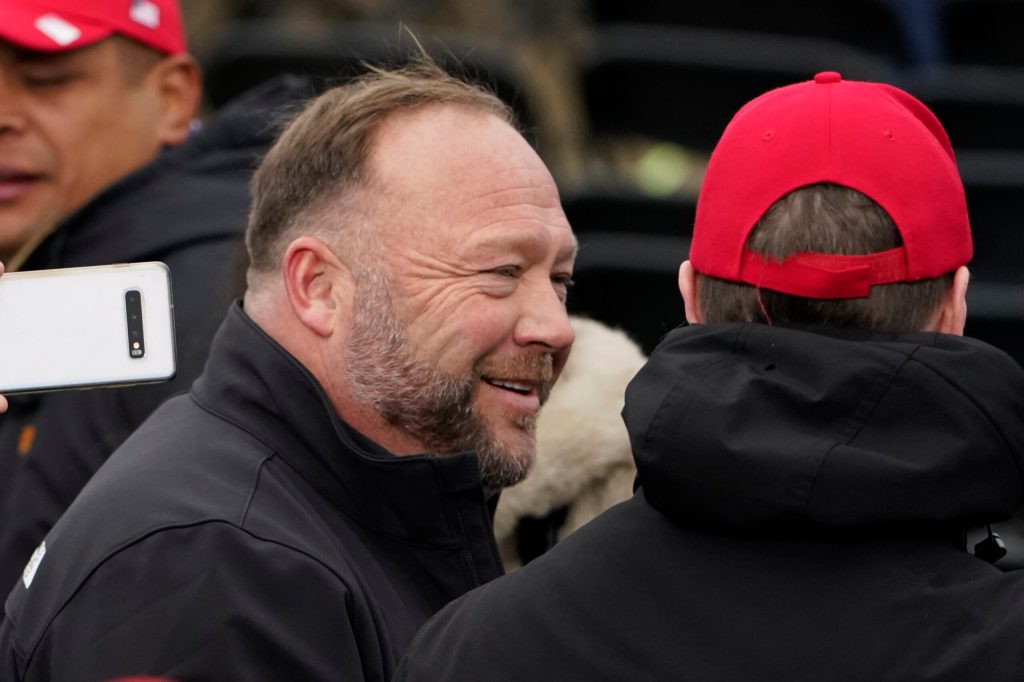 Alex Jones sues Jan. 6 committee