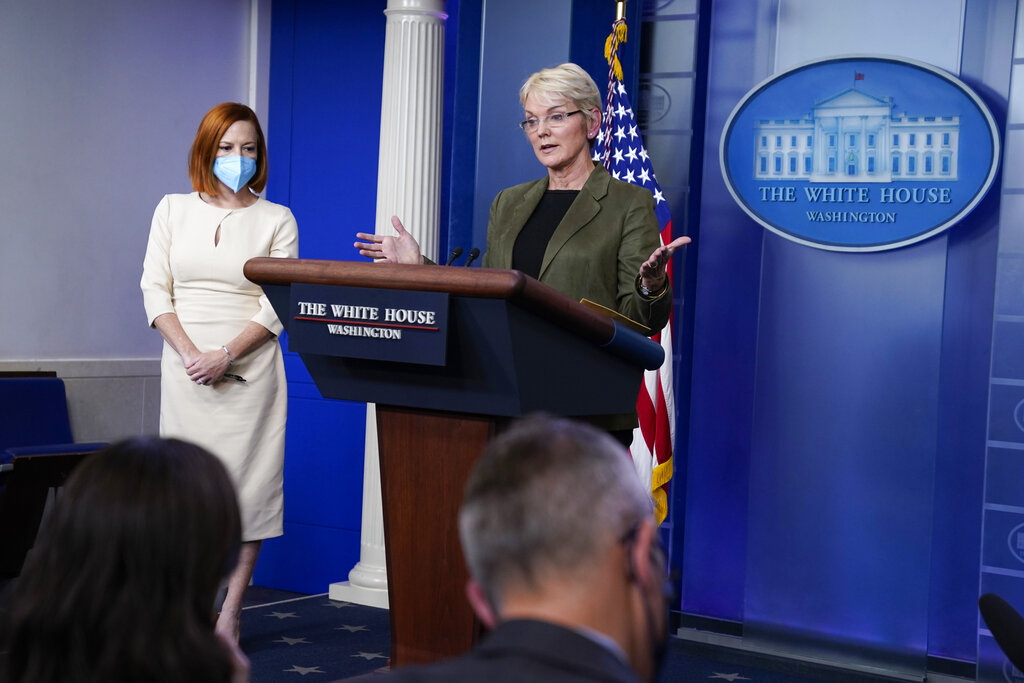 Granholm faced with questions over Biden’s gas price strategy
