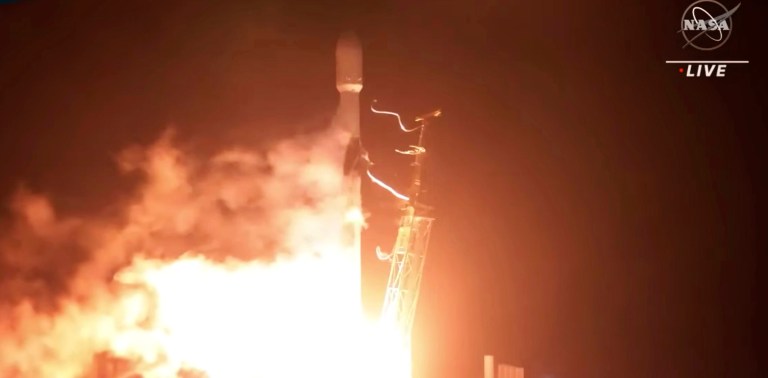 SpaceX launches satellite to crash into asteroid