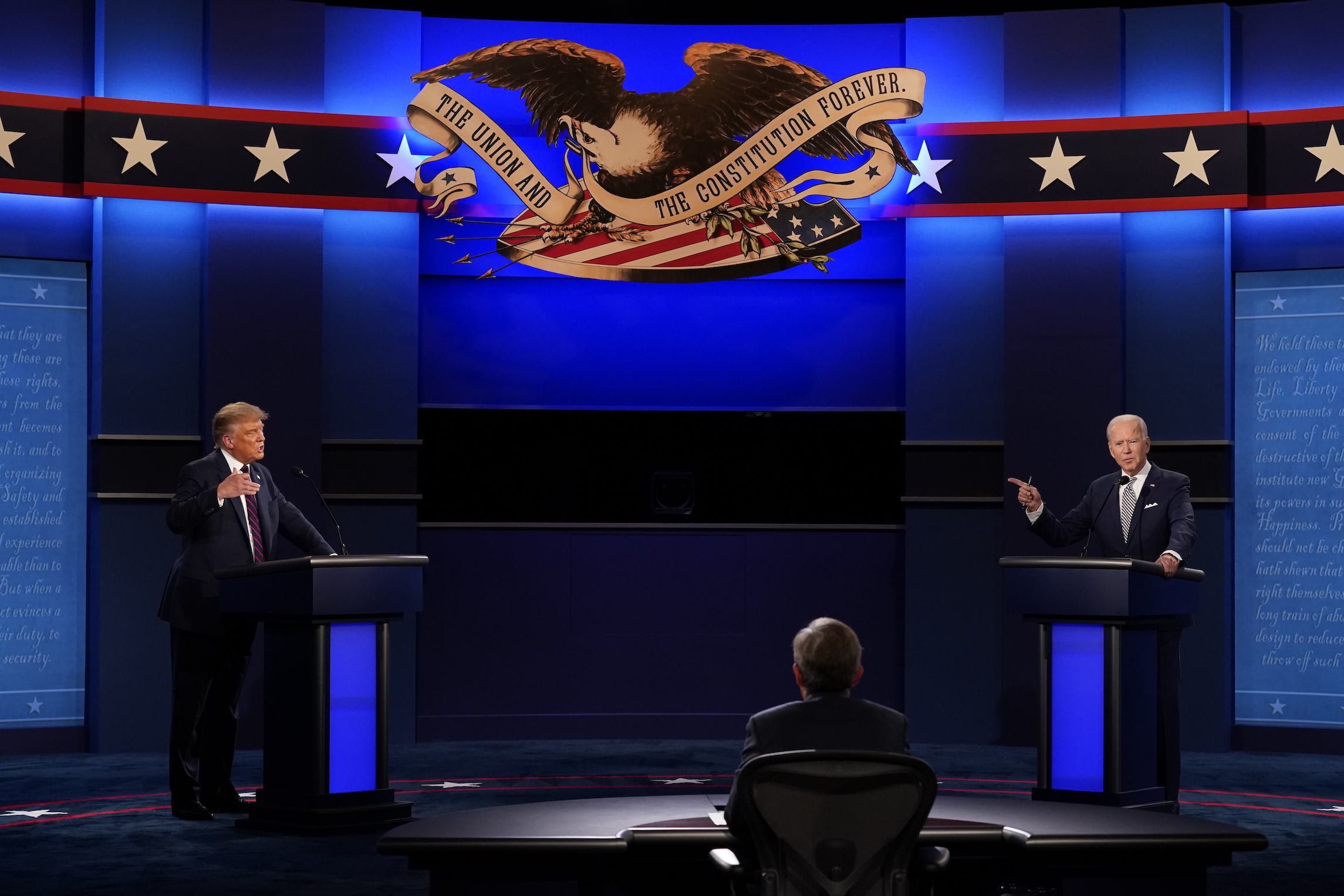 Biden sticks with the safe and familiar: Running against Trump