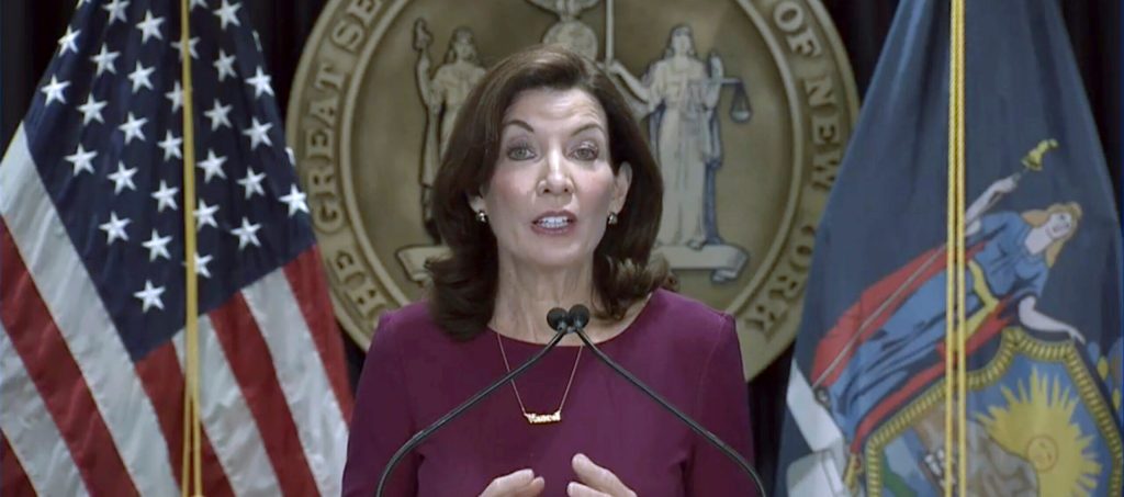 New York Gov. Kathy Hochul proposes term limits for state leaders