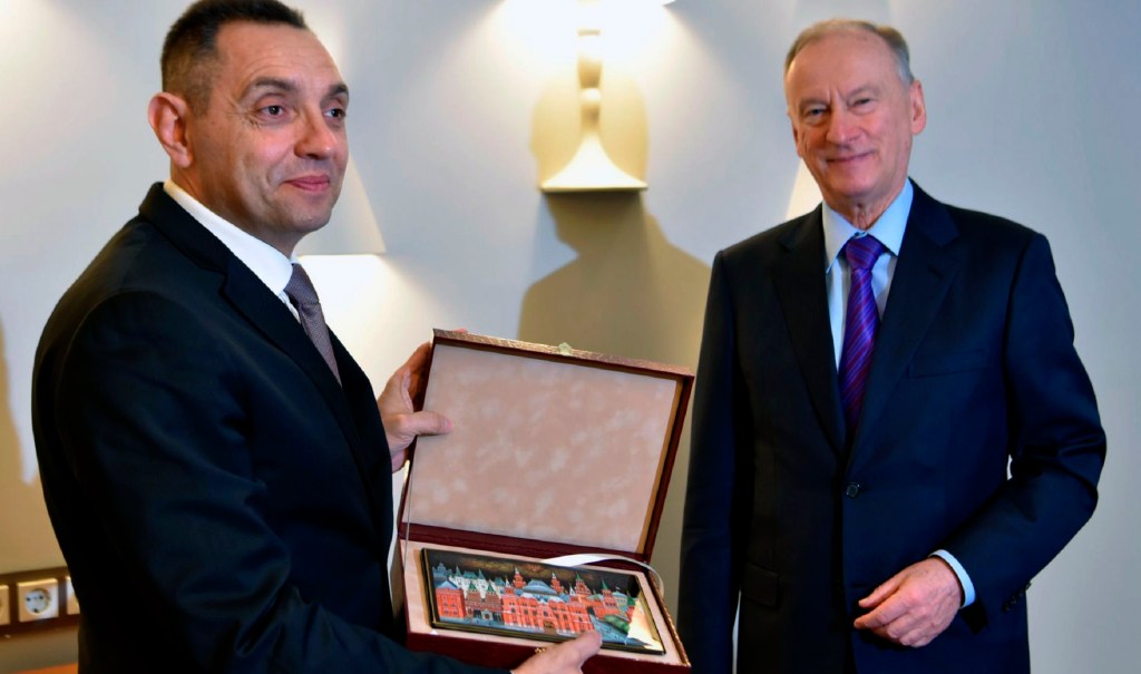 US sanctions Nikolai Patrushev’s Serbian pet