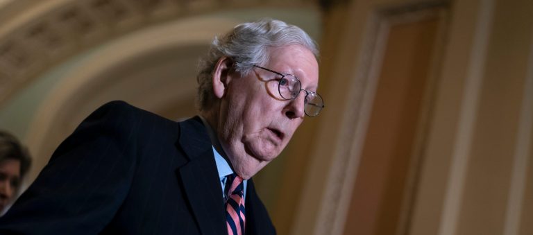 Frequent Trump target Mitch McConnell loses support among GOP voters: Poll