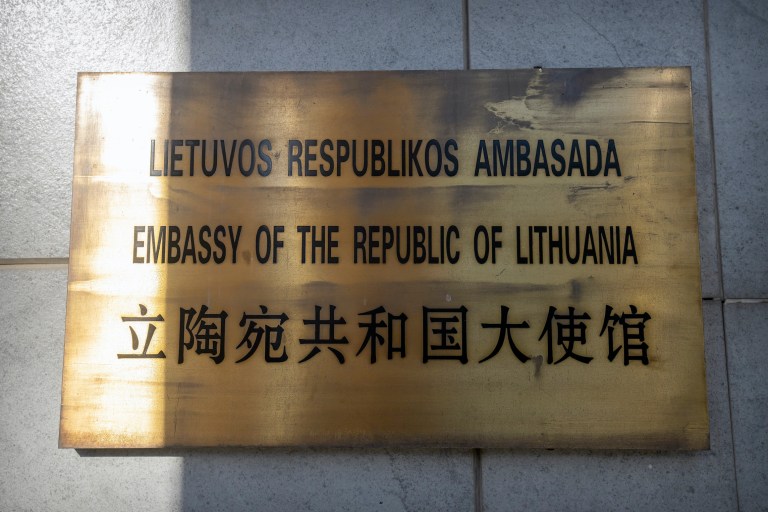 EU leaders weigh new measures against China’s economic attack on Lithuania