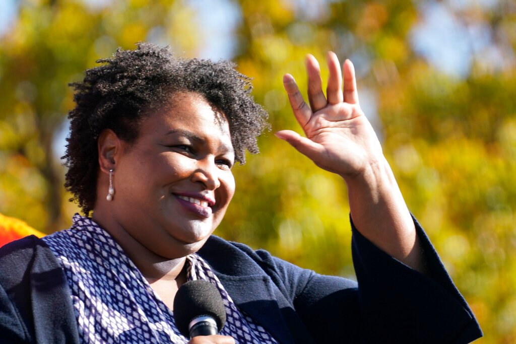 Stacey Abrams would ‘welcome’ Biden and Harris on Georgia campaign trail