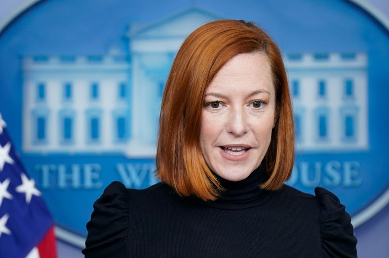 ‘Not intending to cast doubt’: Psaki cleans up Biden election comments