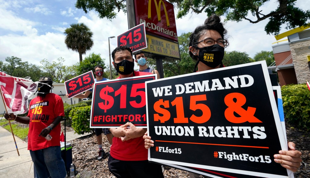 Biden hails $15 minimum wage for federal workers: ‘More breathing room’