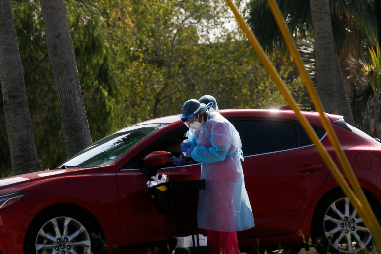 Texas mother throws COVID-positive son in car trunk on way to test site