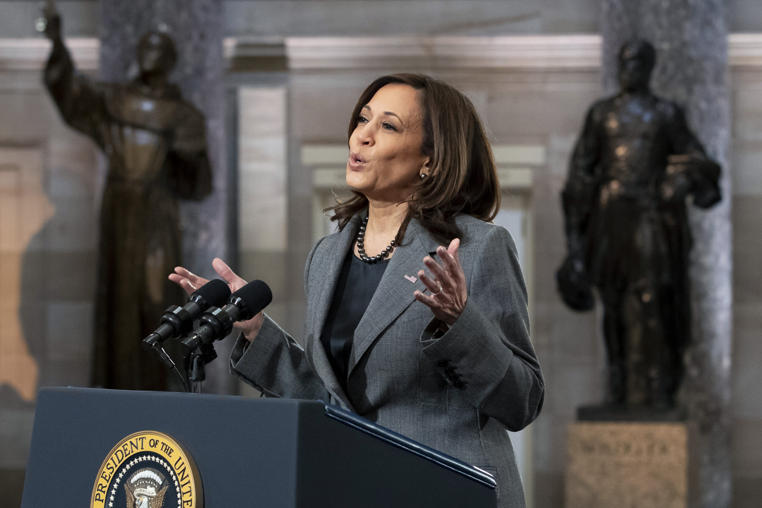 Kamala Harris says reforming Electoral Count Act ‘not a solution to the problem at hand’