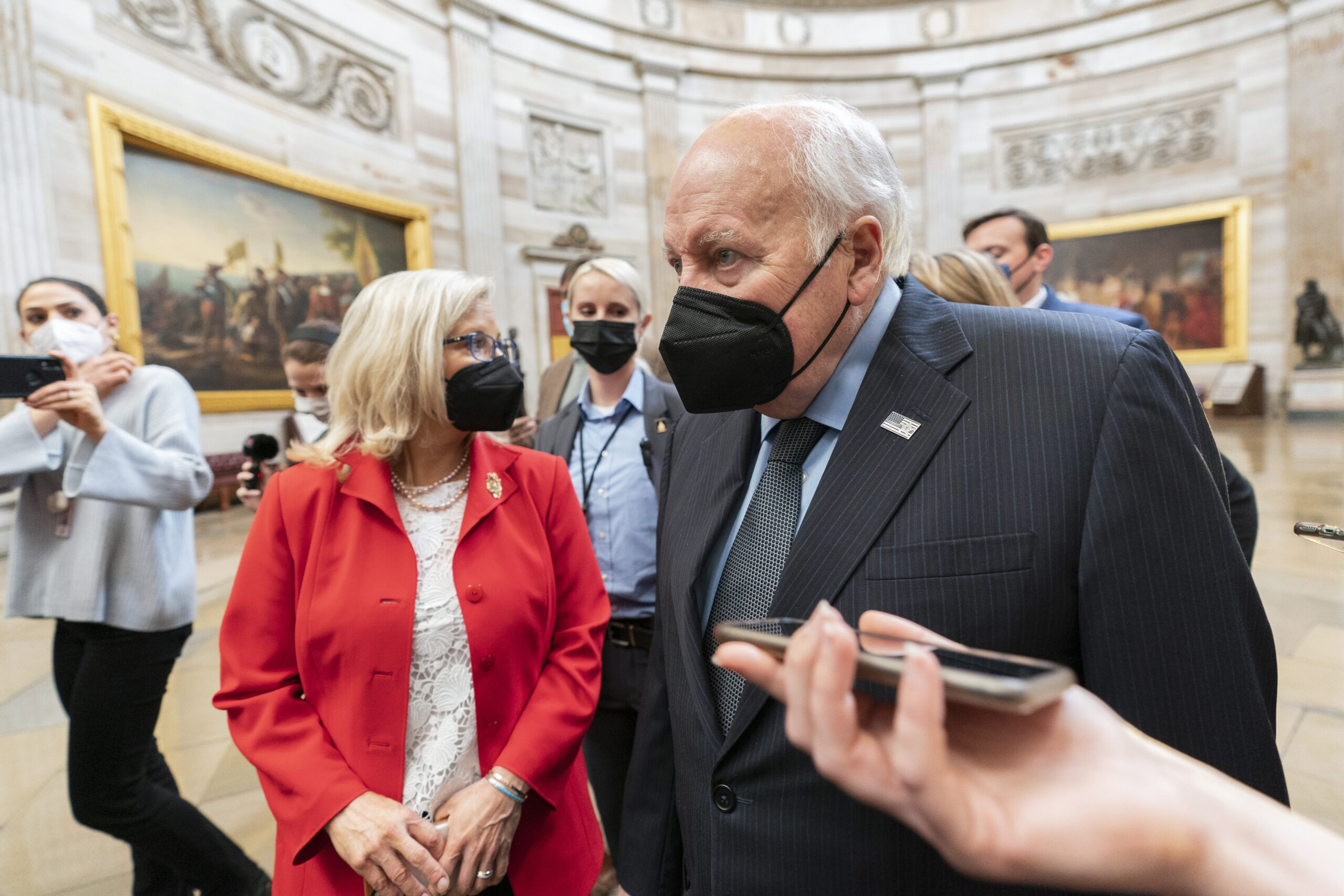 Dick Cheney attends Jan. 6 ceremony at Capitol and chastises GOP leaders