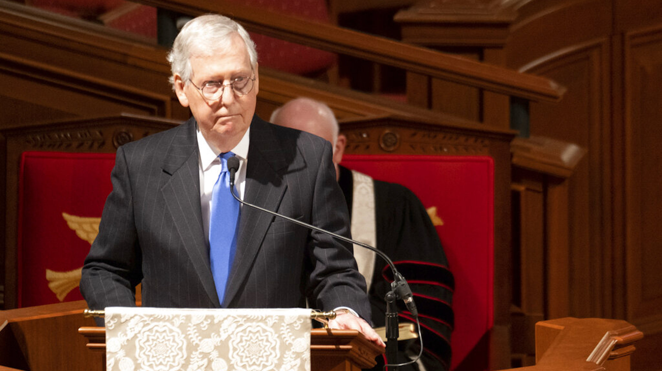 McConnell delivers eulogy hailing Johnny Isakson as uniter in ‘polarized time’