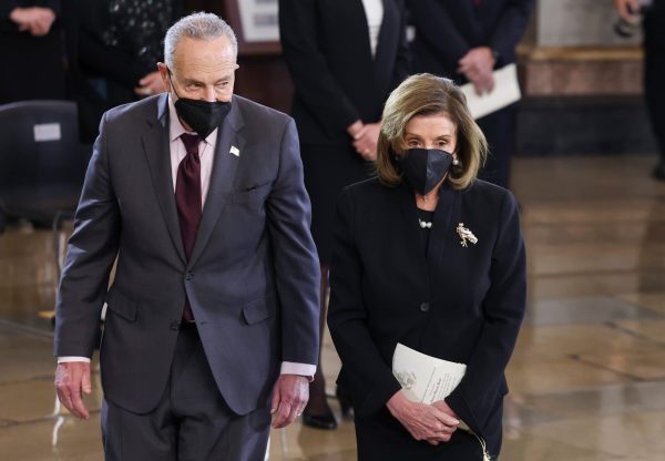 ‘An abomination’: Pelosi and Schumer blast leaked Supreme Court abortion opinion