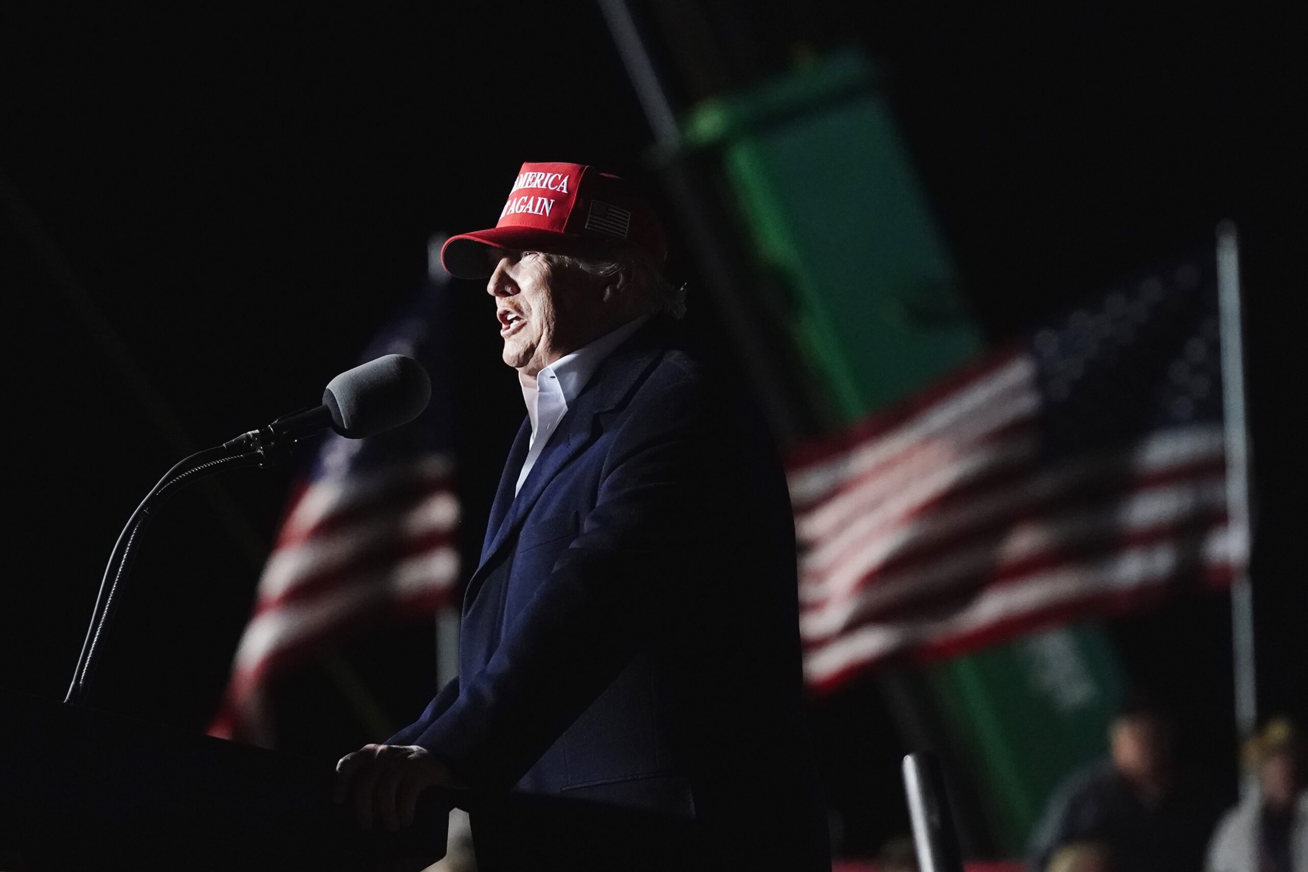 GOP rises as Trump fades from public spotlight