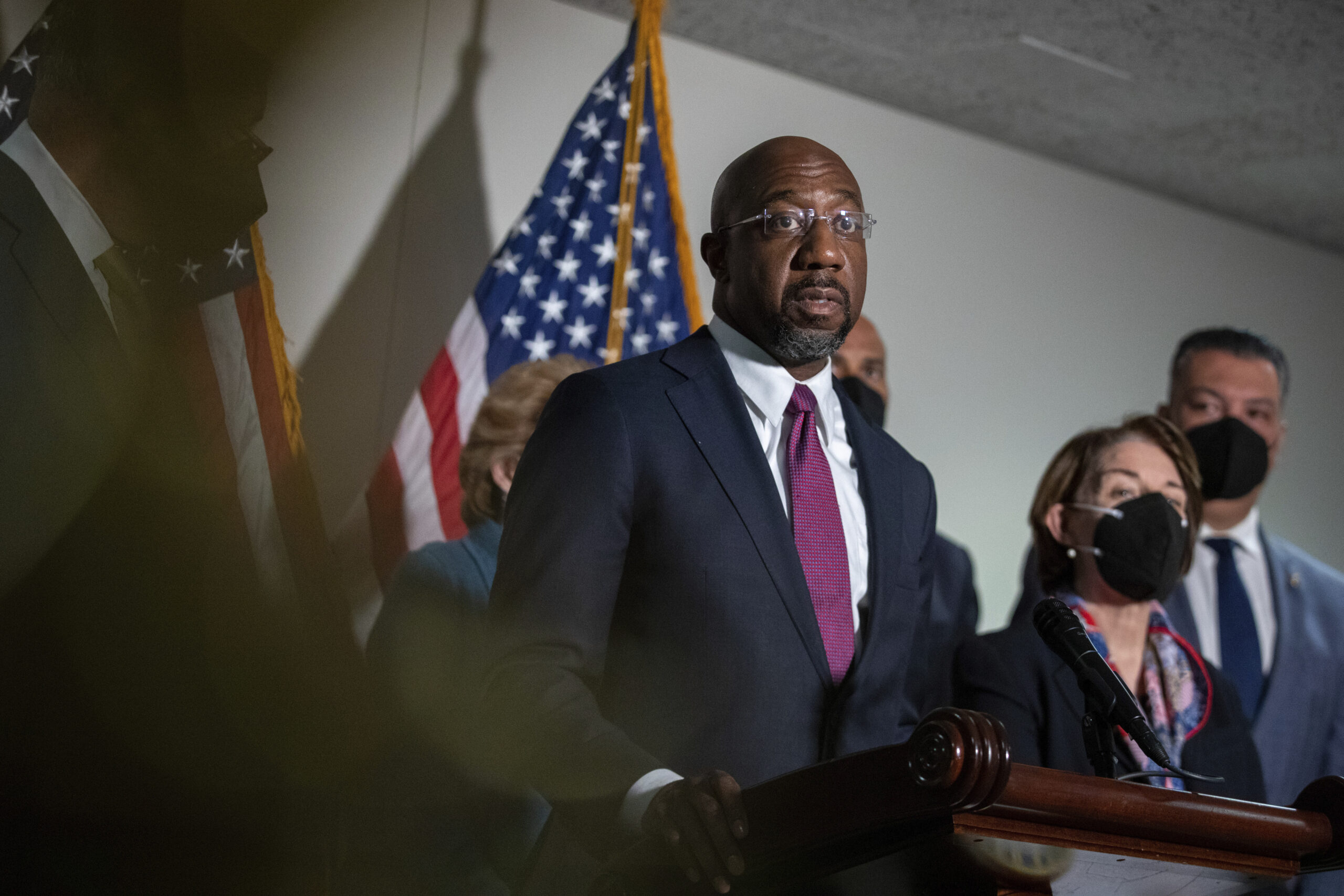 Warnock admits to signing email with false claims about Georgia’s voting law