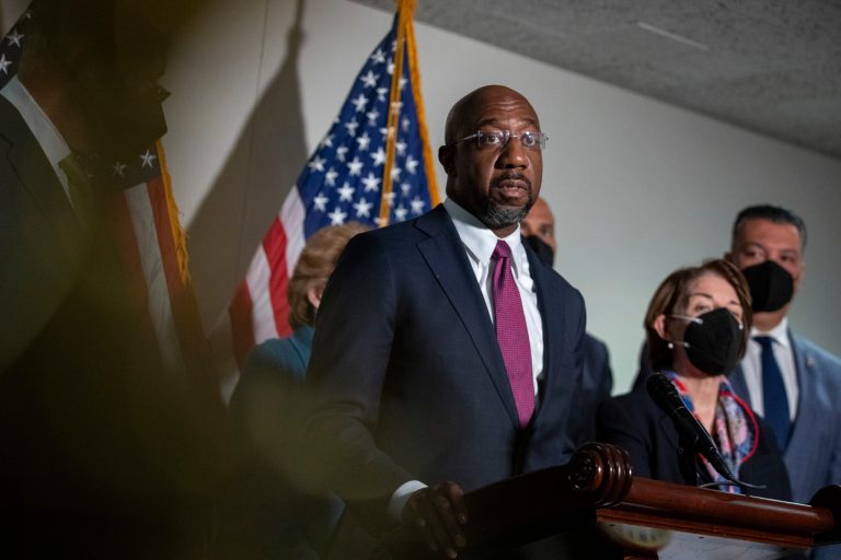 Stacey Abrams and Sen. Raphael Warnock remember they have to face Georgia voters in 2022