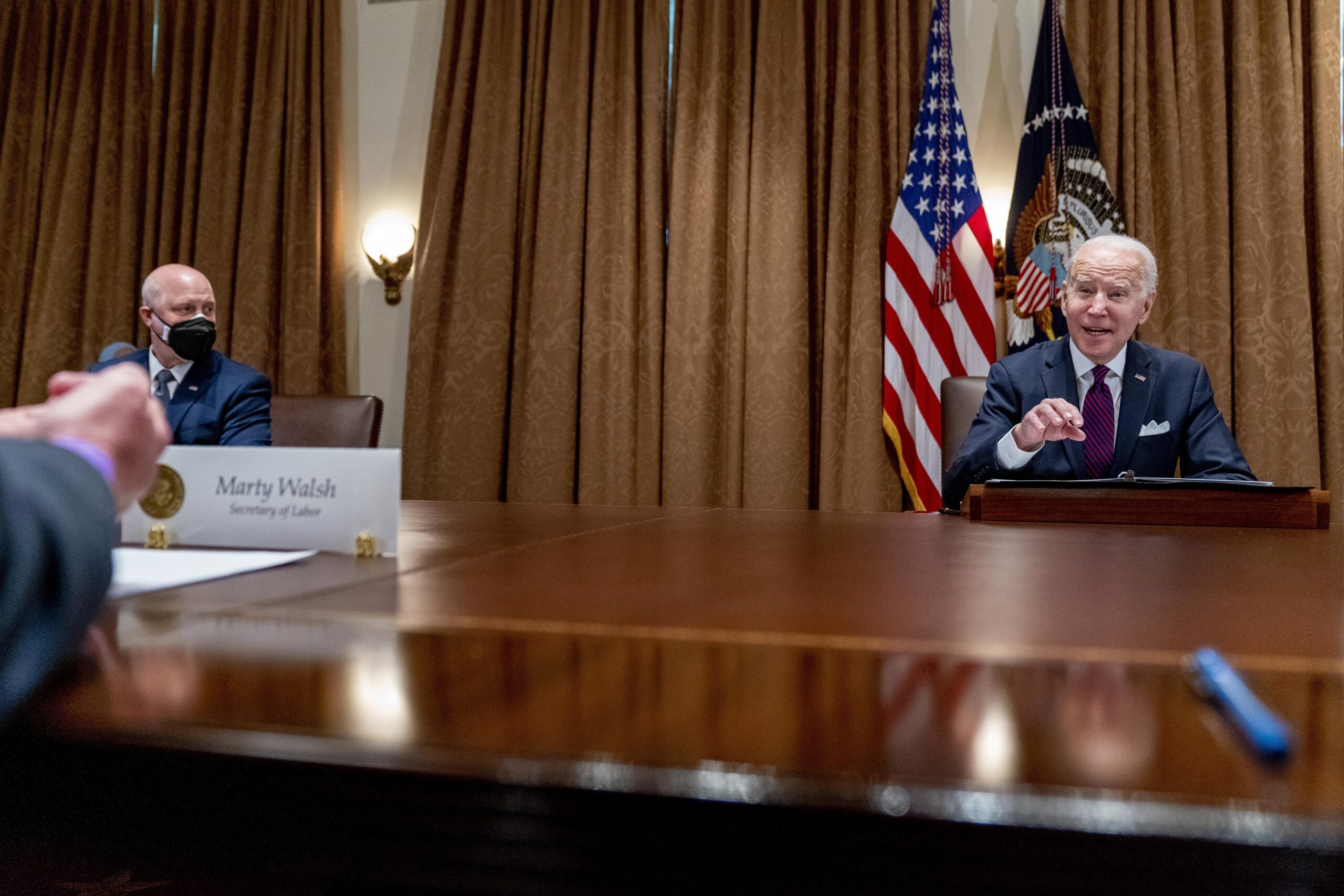 One year in, Biden’s presidency is on life support