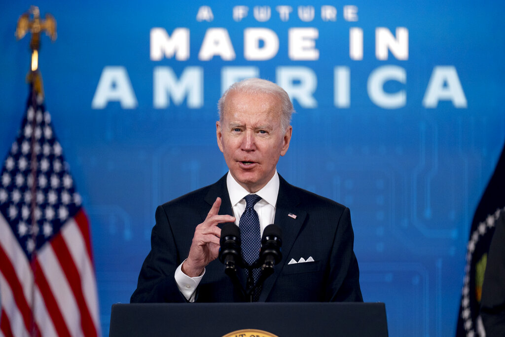 Biden looks to curb Chinese tech ambitions as agenda remains stalled