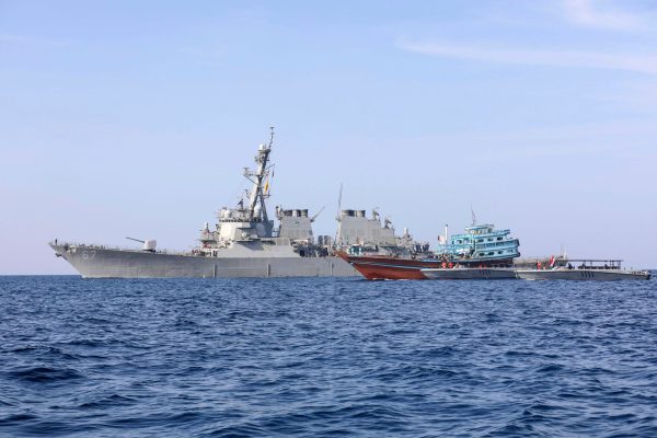 US and UK navies each seize smuggling boats in Middle Eastern waters
