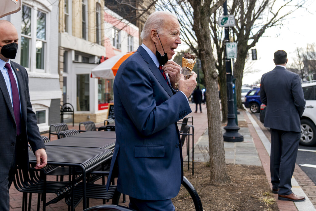 Joe Biden lives in a world of alternative facts