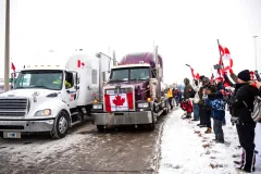 Tough truckers: Canada’s ‘Freedom Convoy’ refuses to budge despite arrests and citations