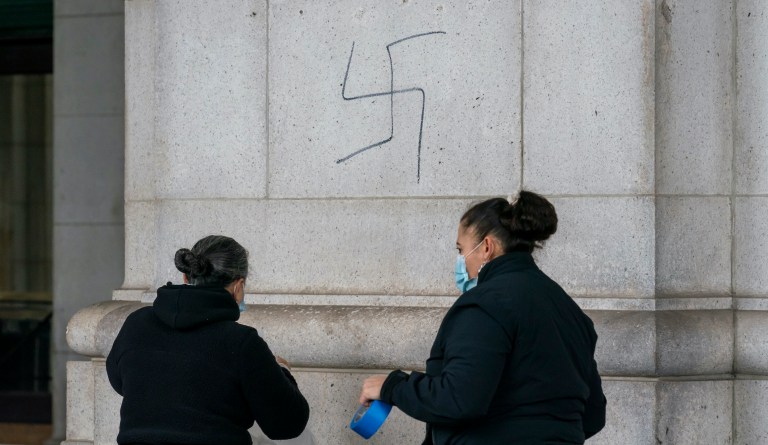 Man who drew Union Station swastikas is twice-deported criminal