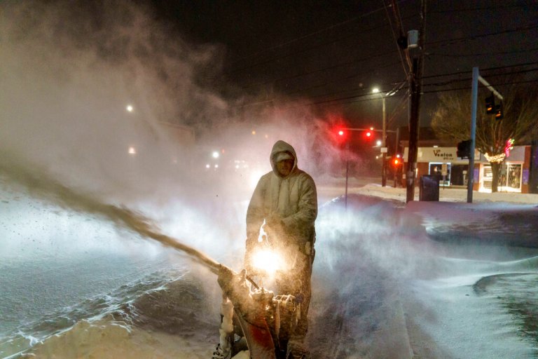 Thousands on East Coast left without power after winter storm