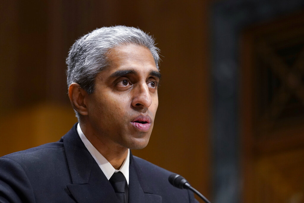 Surgeon General Vivek Murthy reveals COVID-19 diagnosis