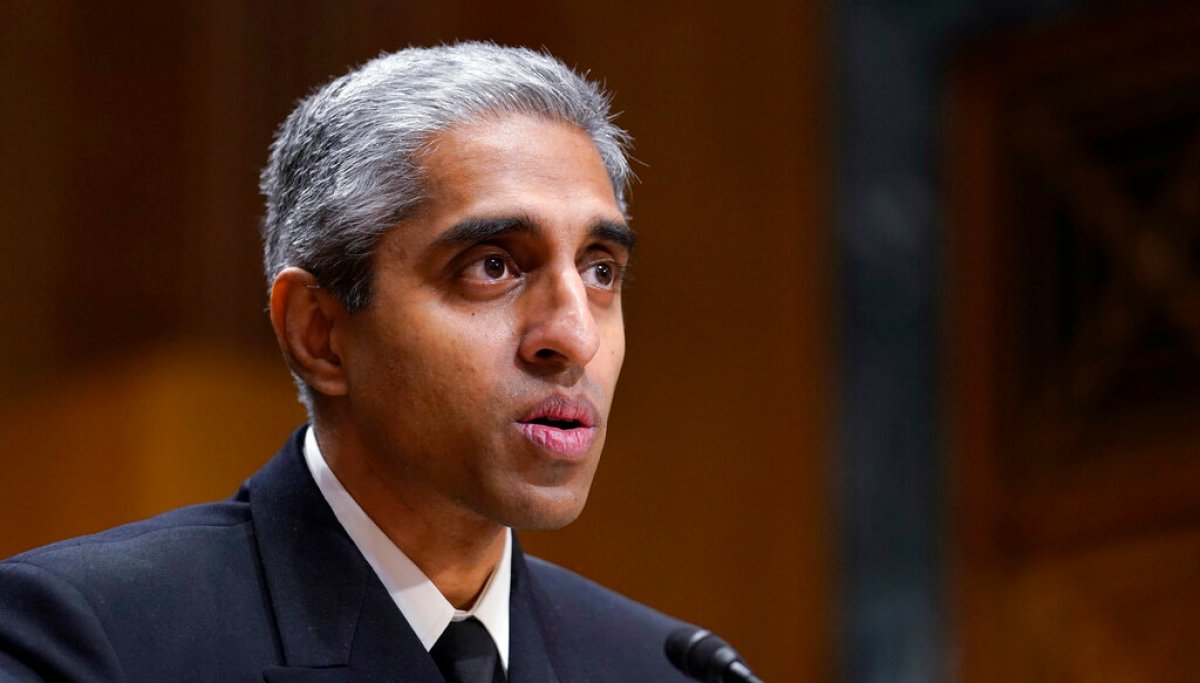 Surgeon General Vivek Murthy reveals COVID-19 diagnosis
