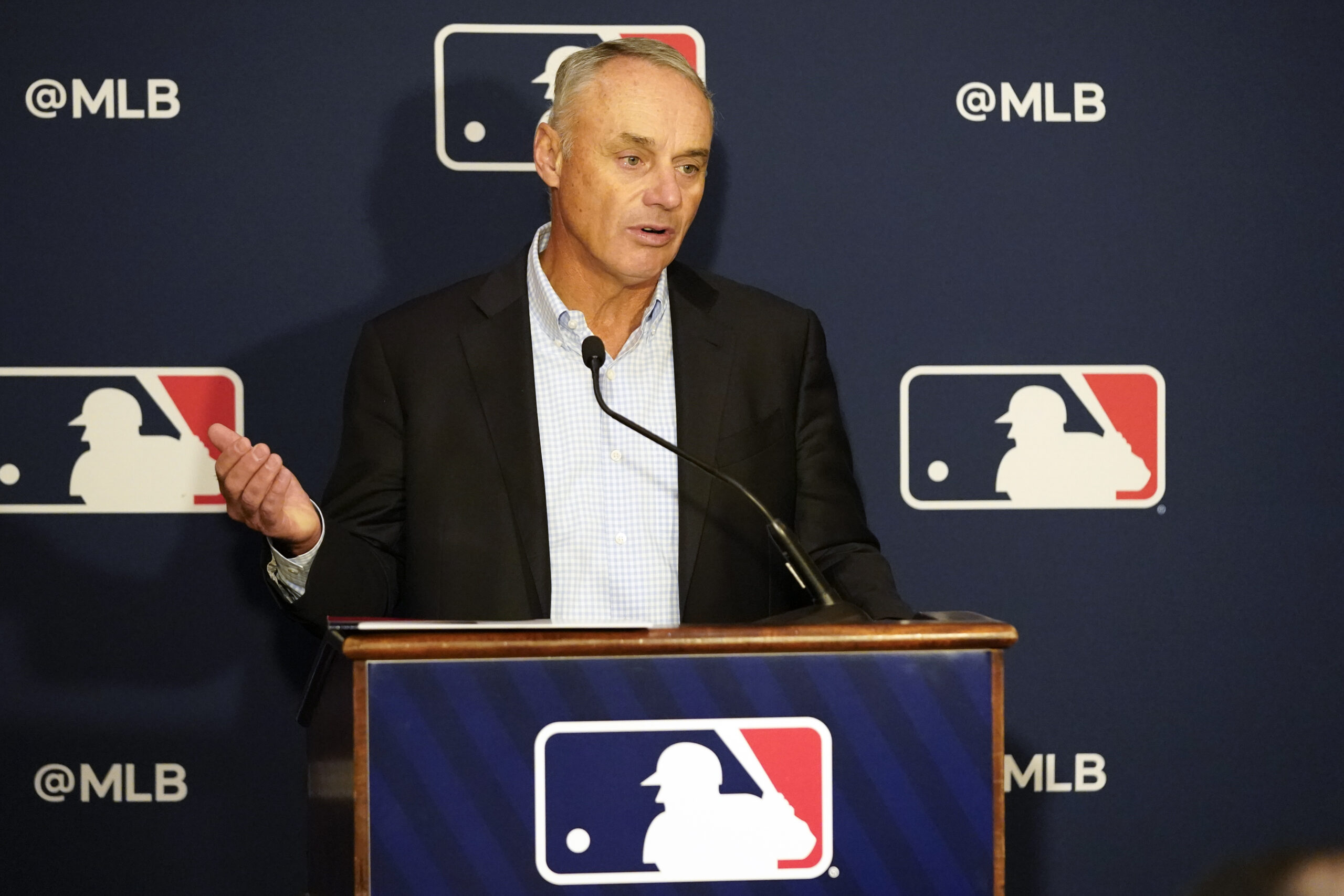MLB Commissioner Rob Manfred admits he was either a fool or a partisan hack