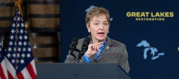 Political newcomer wins GOP nomination to challenge longest-serving woman in the House