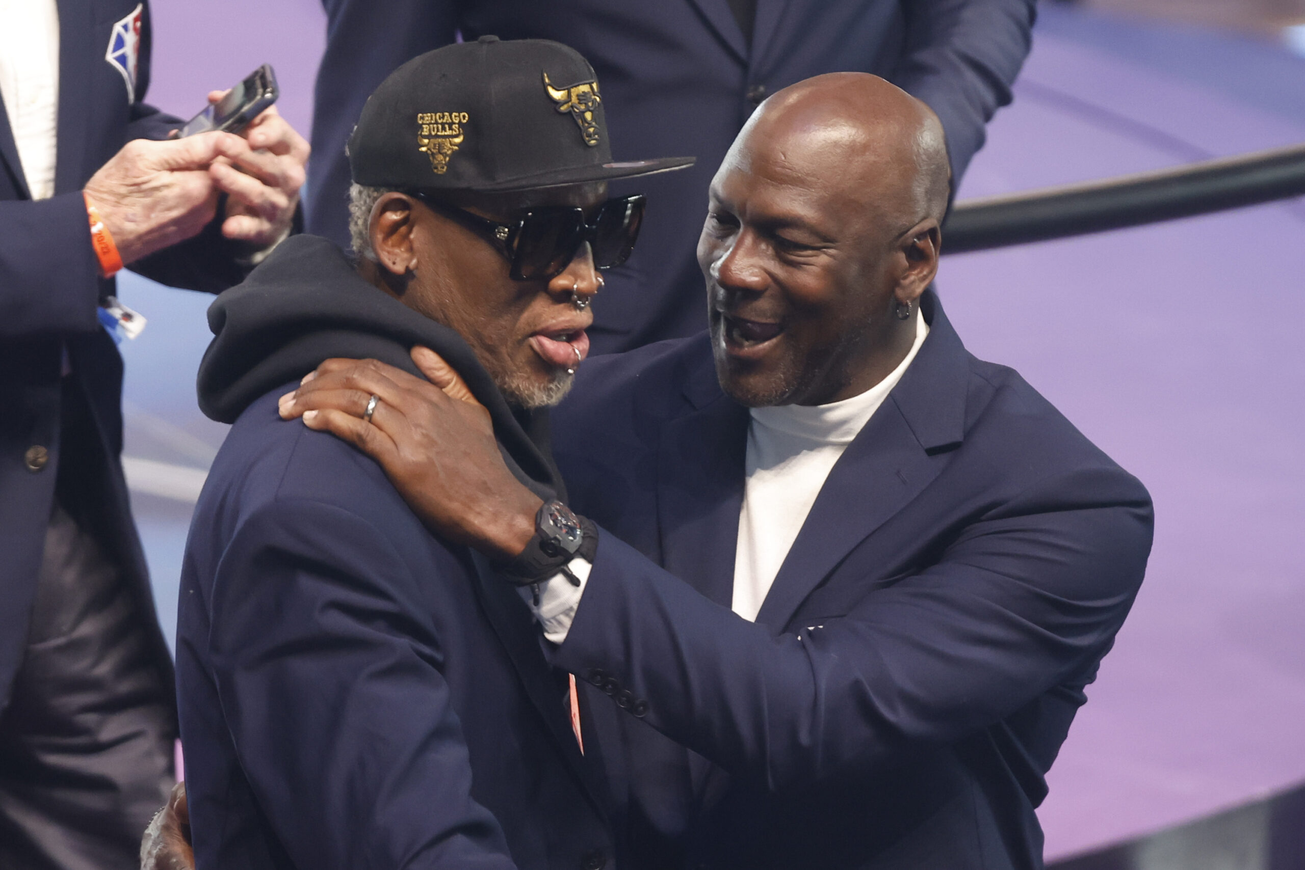WATCH: His Airness, Michael Jordan, shows up in-person at NBA All-Star Game