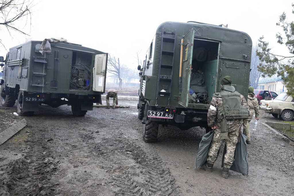 Ukraine says more than 57 killed during Russian invasion