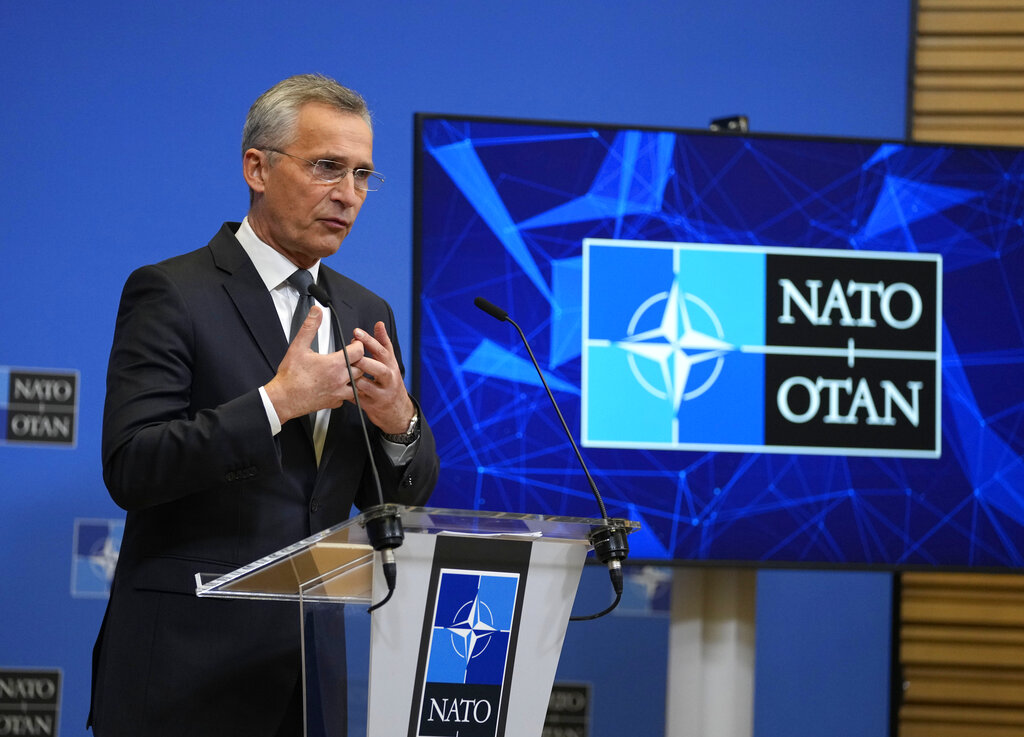 NATO to deploy additional forces to eastern flank as peace is ‘shattered’