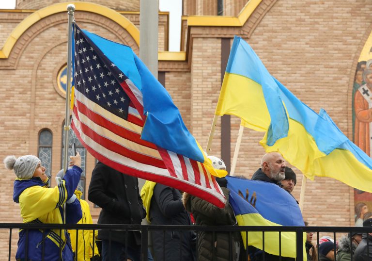 ‘Murder’ spray-painted outside Russian Embassy in DC