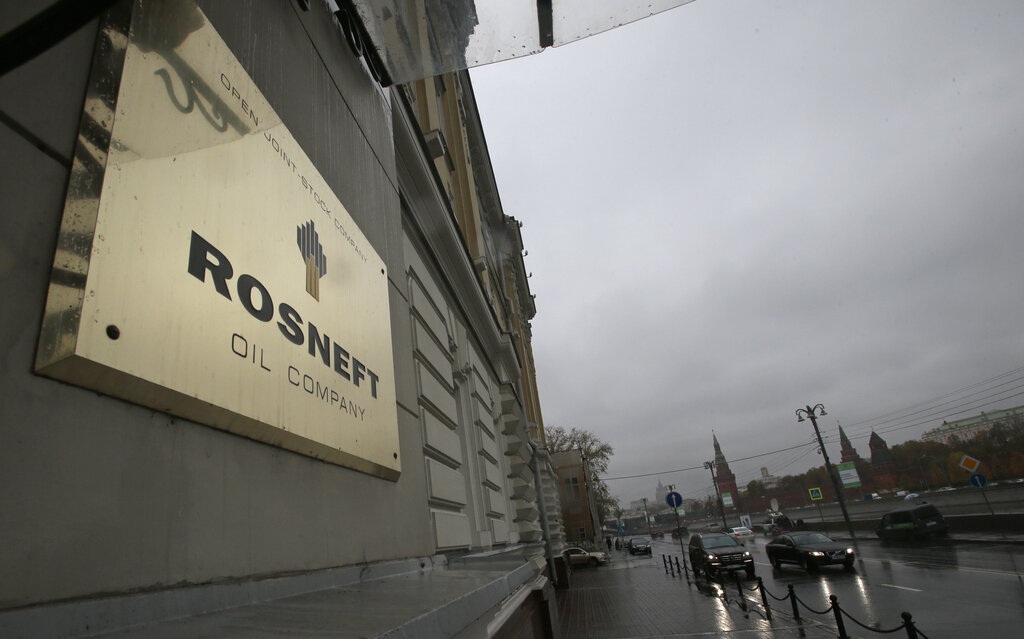Fires break out at Russian oil storage facilities near Ukraine
