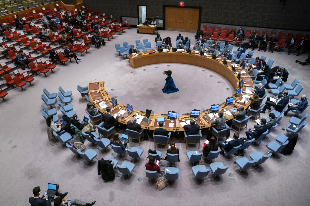 More than 140 diplomats walk out of UN during Russian defense of Ukraine invasion