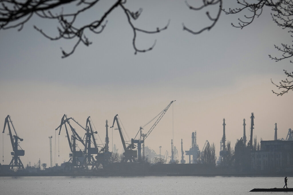 Russian navy establishes blockade of Ukraine’s Black Sea coast