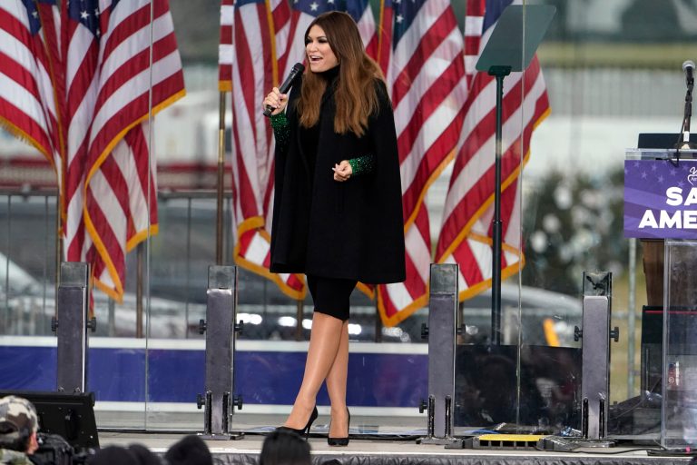 Kimberly Guilfoyle was paid $60,000 to introduce her fiance Donald Trump Jr. at the âSave Americaâ rally on the Ellipse outside the White House on Jan. 6, 2021, according to a member of the House committee investigating the Jan. 6 attack on the Capitol.